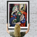 Elegante abstrakte Frau Diamond Painting