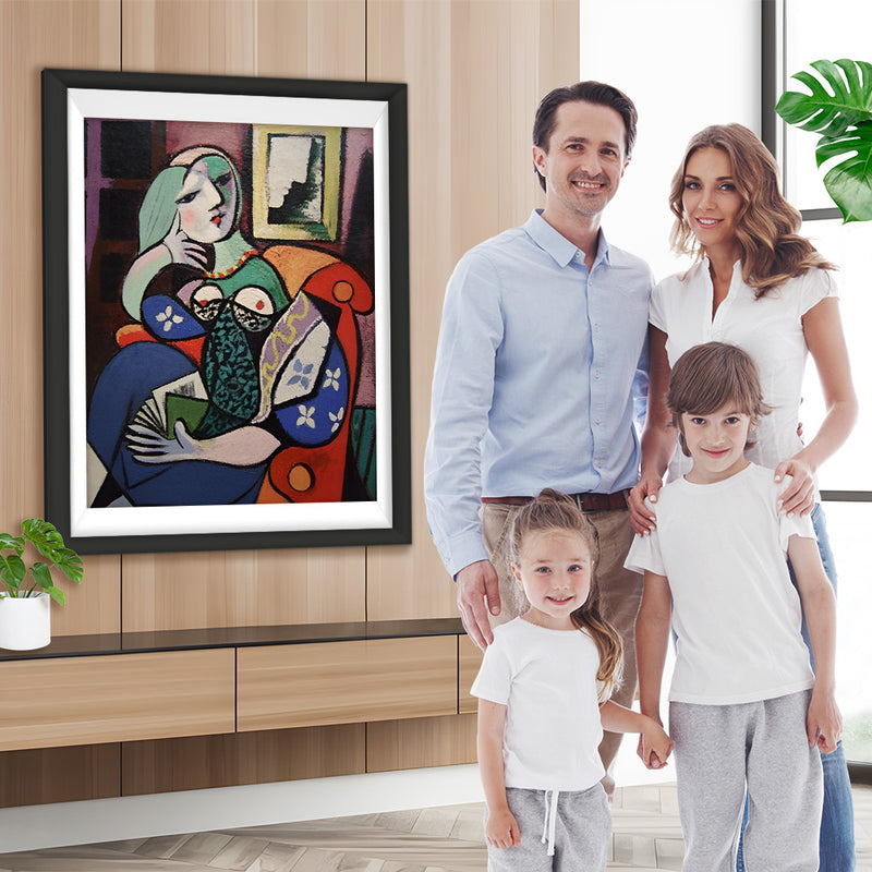 Elegante abstrakte Frau Diamond Painting