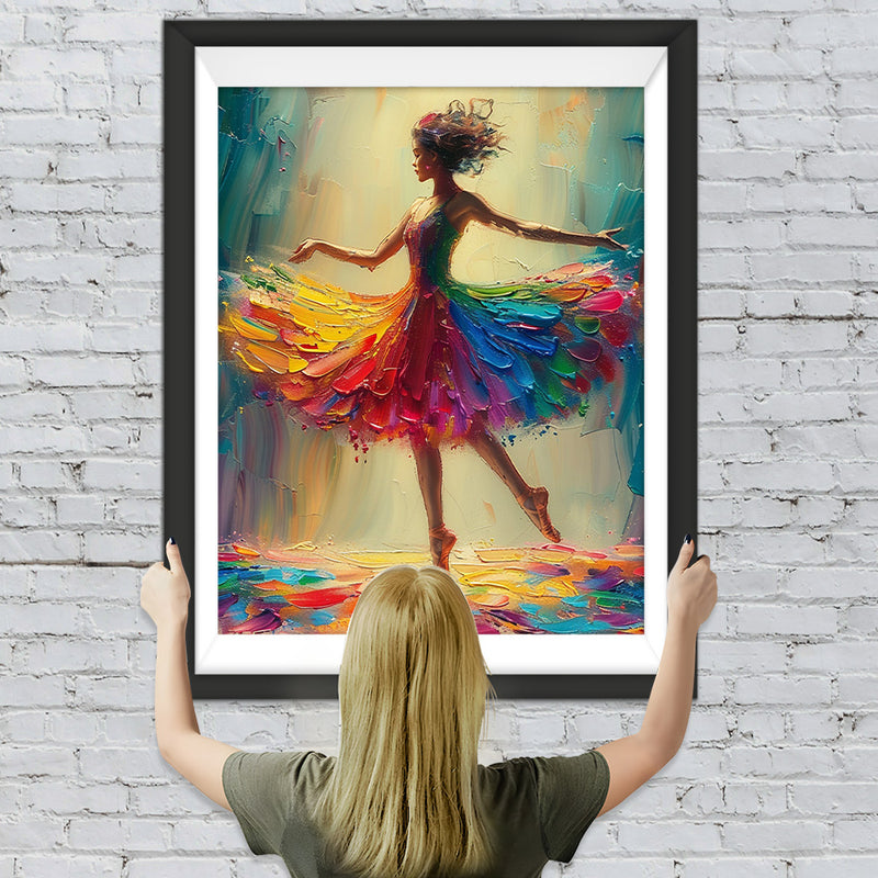 Elegante Tänzerin Diamond Painting
