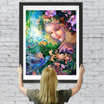 Elfe im Wald Diamond Painting