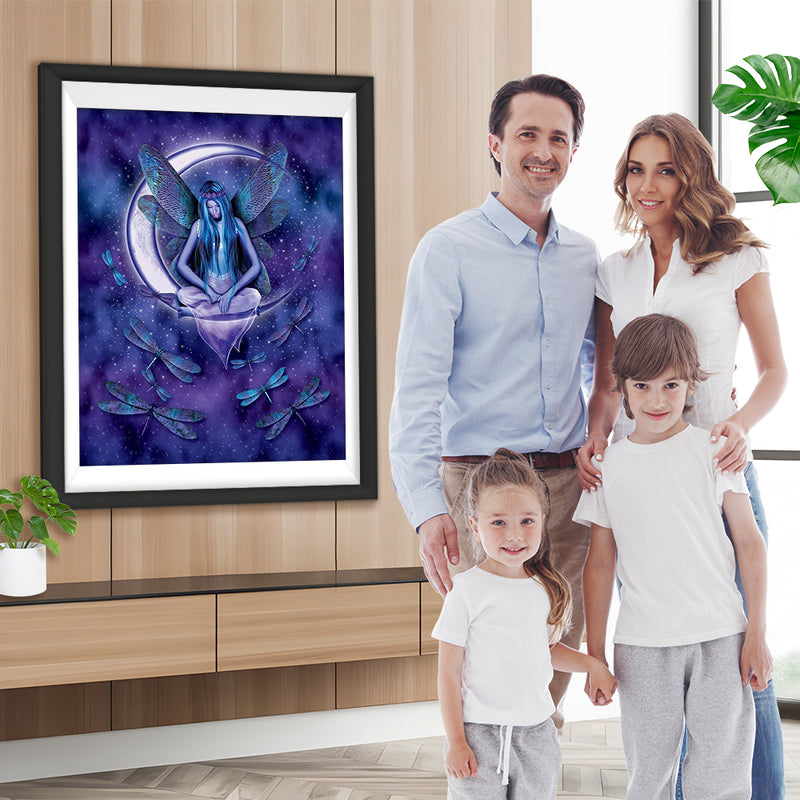 Elfe Mond Diamond Painting