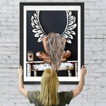 Engel mit gebrochenen Flügeln Diamond Painting