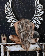 Engel mit gebrochenen Flügeln Diamond Painting