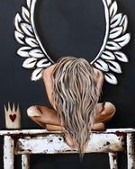 Engel mit gebrochenen Flügeln Diamond Painting