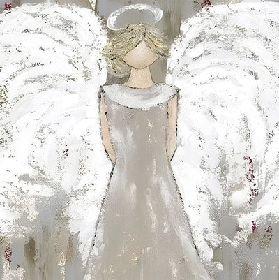 Engelsmädchen mit weißen Flügeln Diamond Painting