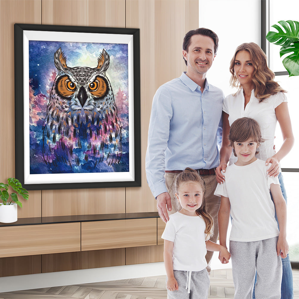 Eule Diamond Painting