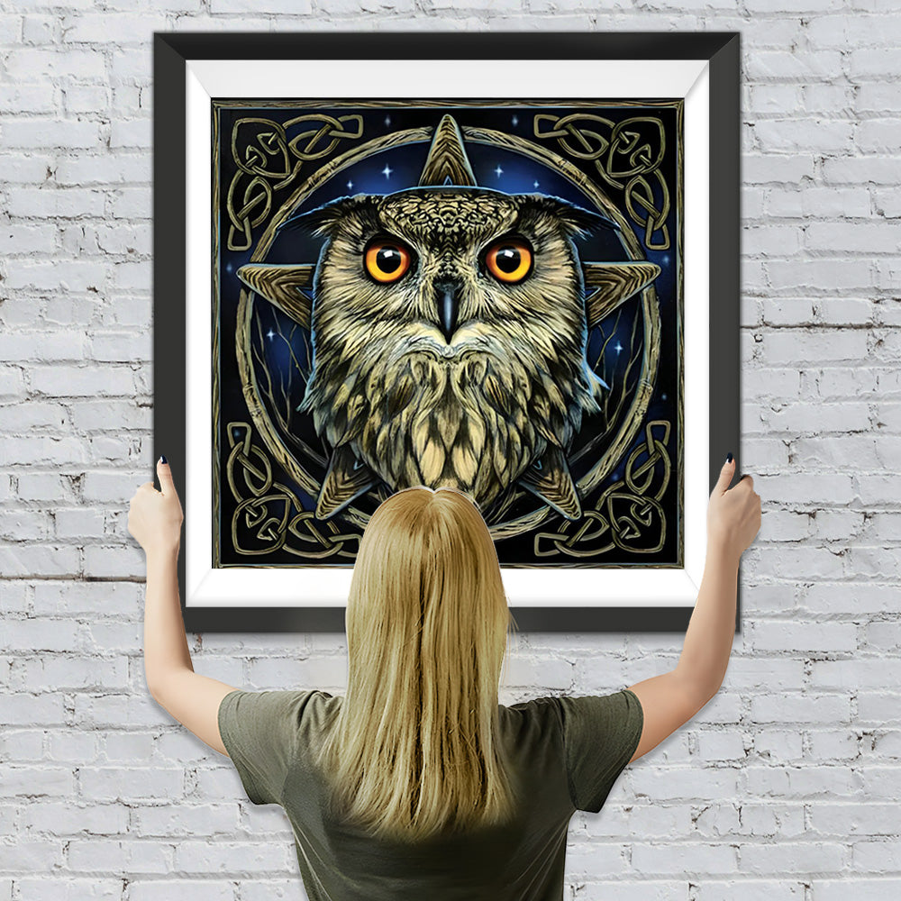 Eule Diamond Painting