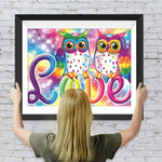 Eulen Liebe Diamond Painting