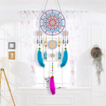 Exquisiter Mandala-Traumfänger 2D flache Hängedekoration Diamond Painting Sets