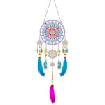 Exquisiter Mandala-Traumfänger 2D flache Hängedekoration Diamond Painting Sets