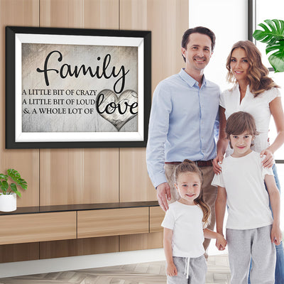 Familie mit Liebe Diamond Painting