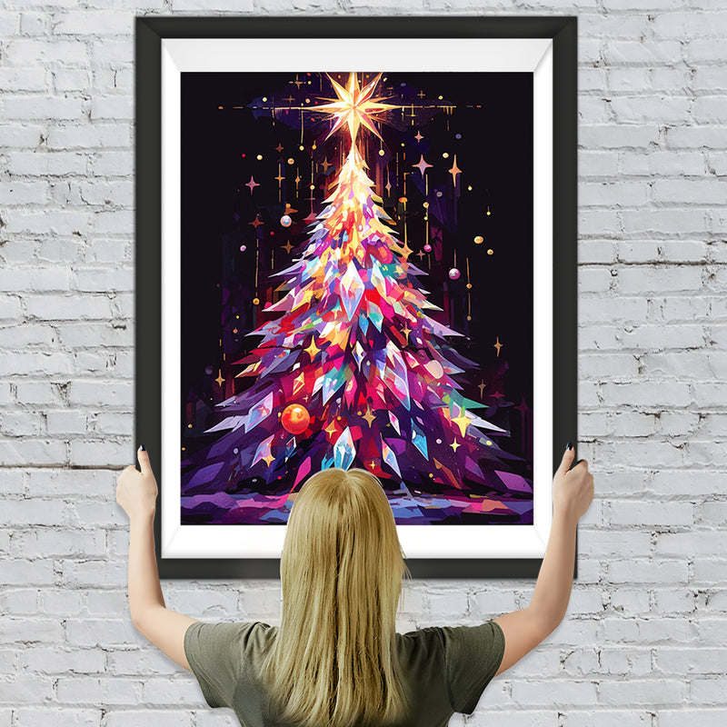 Fantasie Weihnachtsbaum Diamond Painting