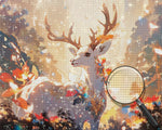 Fantasie Weißer Hirsch Diamond Painting