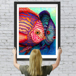 Fische auf dem Meeresgrund Diamond Painting