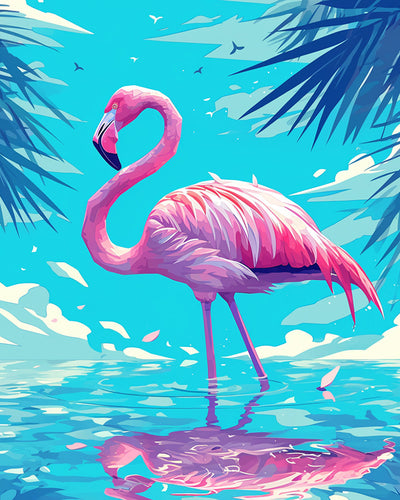 Flamingo Diamond Painting