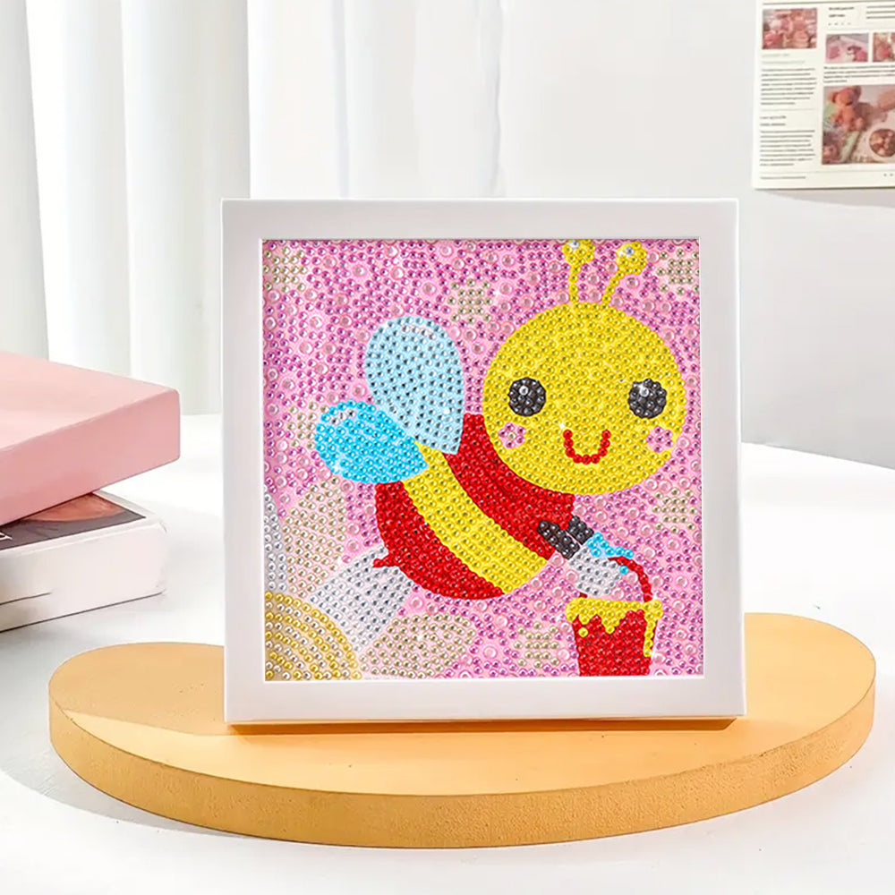 Fleißige Biene Mini-Kristallpünktchen Diamond Painting