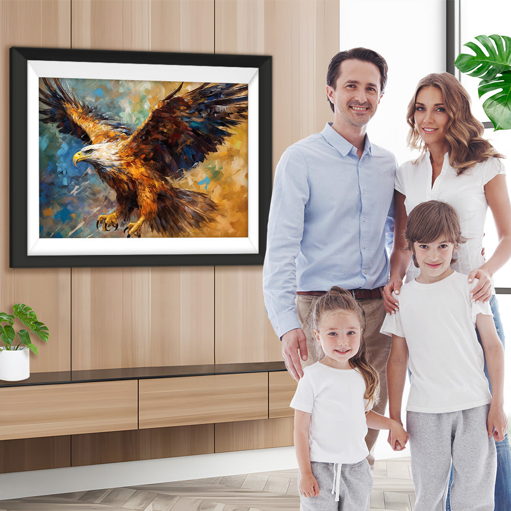 Fliegender Adler Diamond Painting