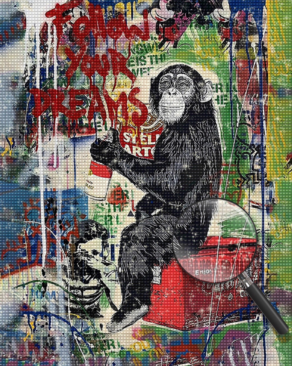 Folgen Sie Ihren Träumen Diamond Painting