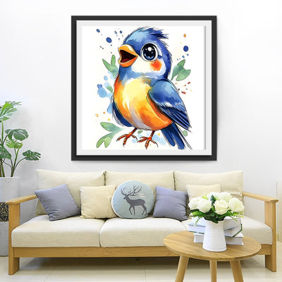 Fröhlicher Singvogel Diamond Painting