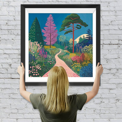 Frühling Felder Diamond Painting