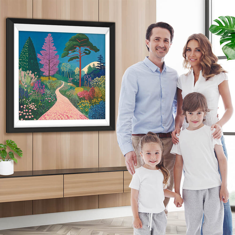 Frühling Felder Diamond Painting