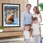 Fuchs im Schnee Diamond Painting