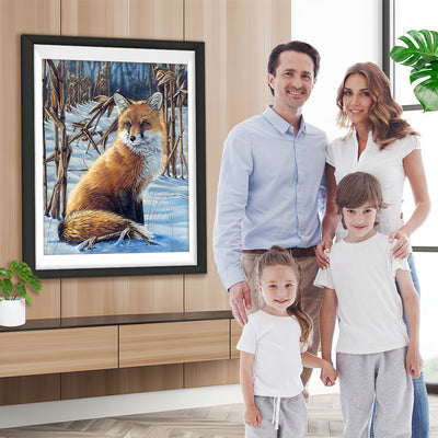 Fuchs im Schnee Diamond Painting