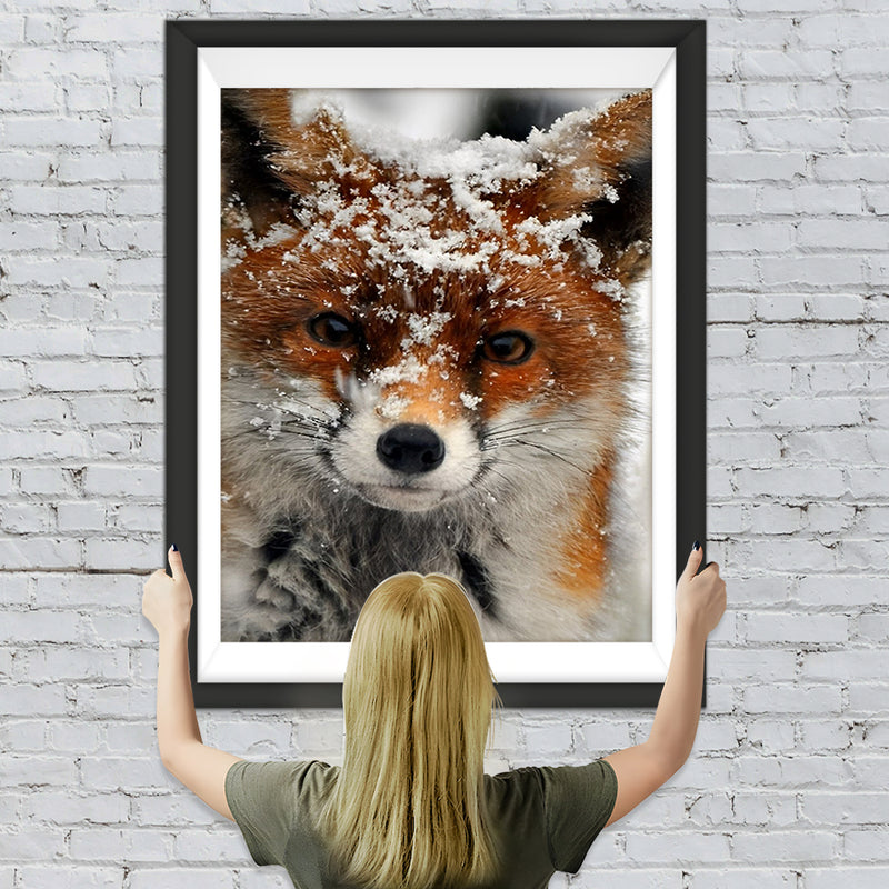 Fuchs im Schnee Diamond Painting