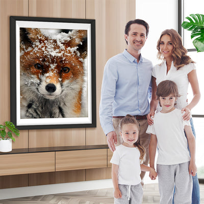 Fuchs im Schnee Diamond Painting