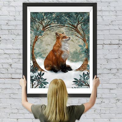 Fuchs im Wald Diamond Painting