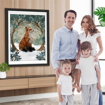 Fuchs im Wald Diamond Painting