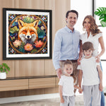 Fuchs und Lotus Diamond Painting