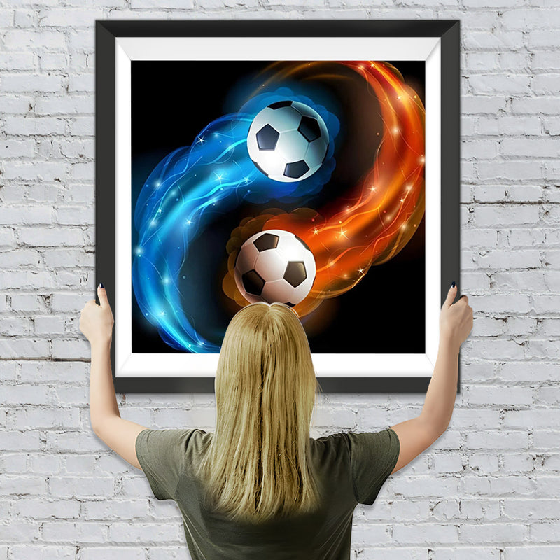 Fußball Diamond Painting