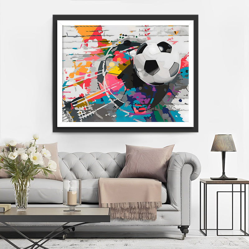 Fußball Diamond Painting