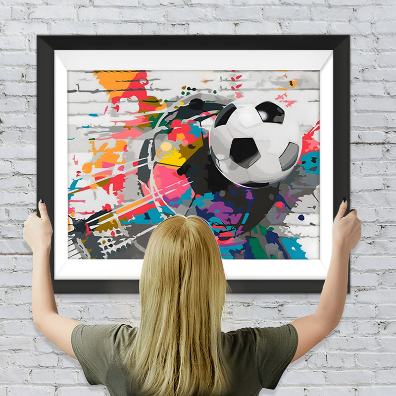 Fußball Diamond Painting