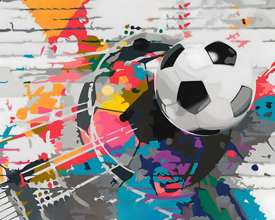 Fußball Diamond Painting