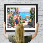 Garten am Meer Diamond Painting