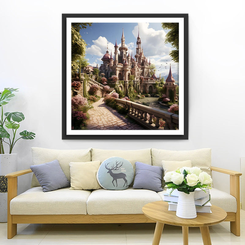 Gartenschloss Diamond Painting