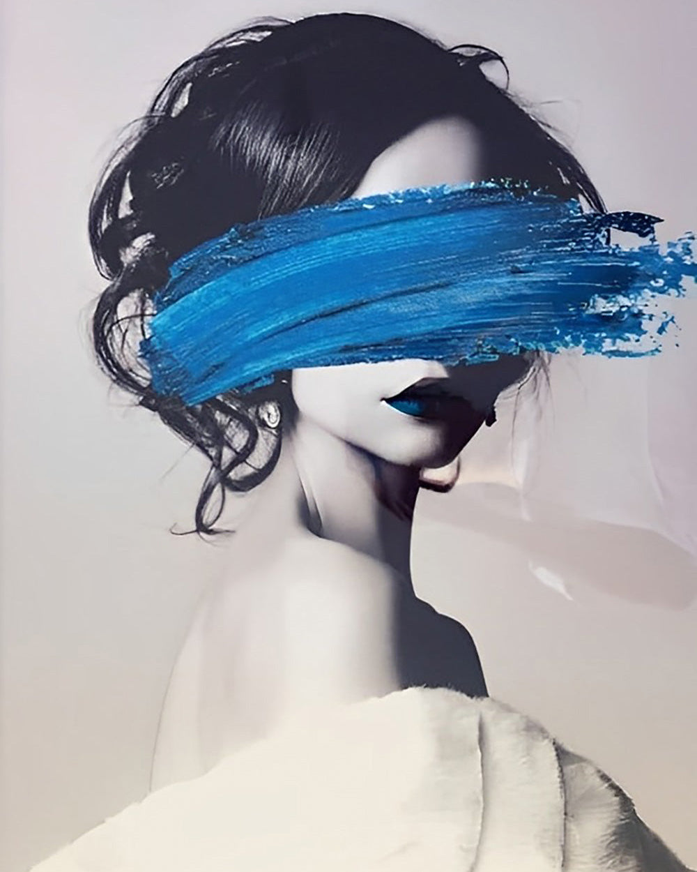 Geheimnisvolle Frau Diamond Painting