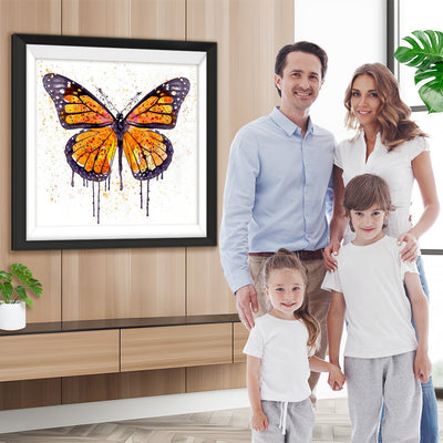 Gelber Schmetterling Diamond Painting