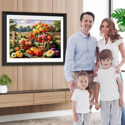 Gemüse und Blumen Diamond Painting