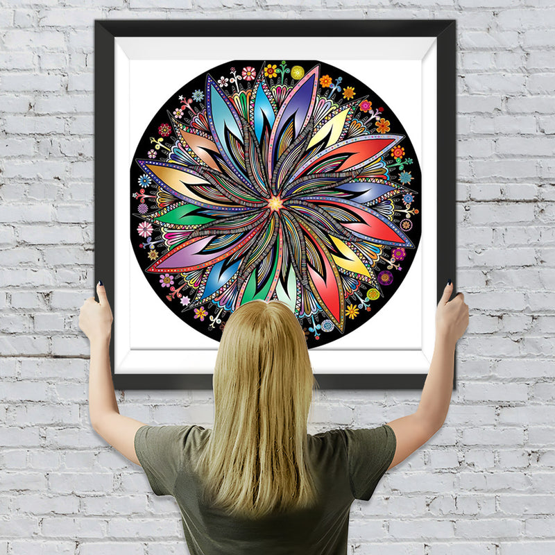 Geometrisches Mandala Diamond Painting