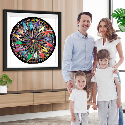 Geometrisches Mandala Diamond Painting