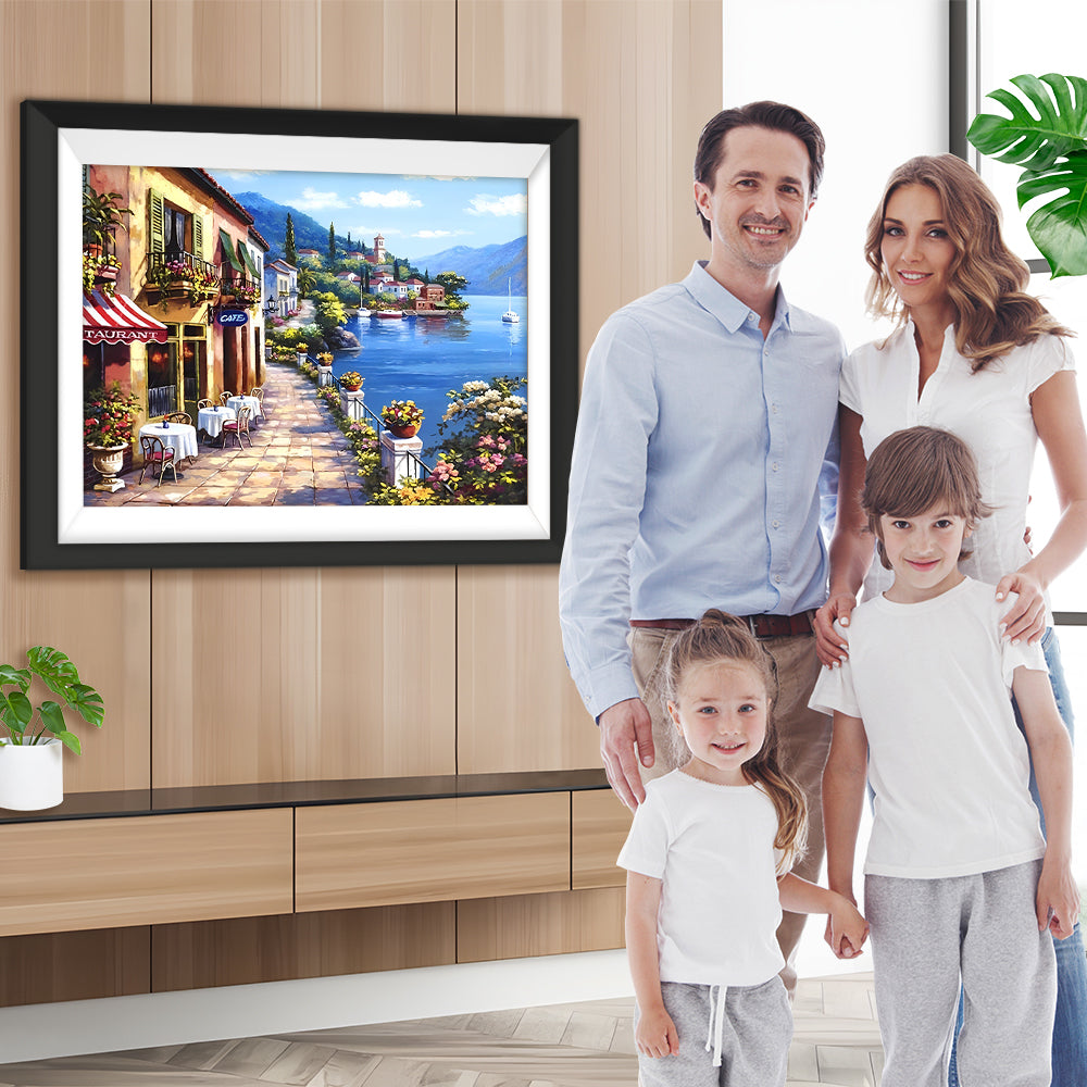 Geschäfte in der Seestadt Diamond Painting