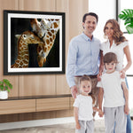 Giraffen und Mutterliebe Diamond Painting