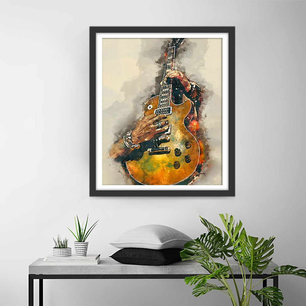 Gitarre spielen Diamond Painting