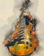 Gitarre spielen Diamond Painting