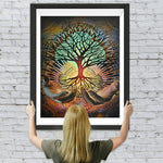 Glücksbaum in der Hand Diamond Painting