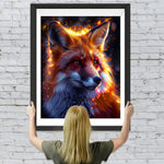 Glühender Fuchs Diamond Painting