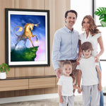 Glühendes Einhorn Diamond Painting